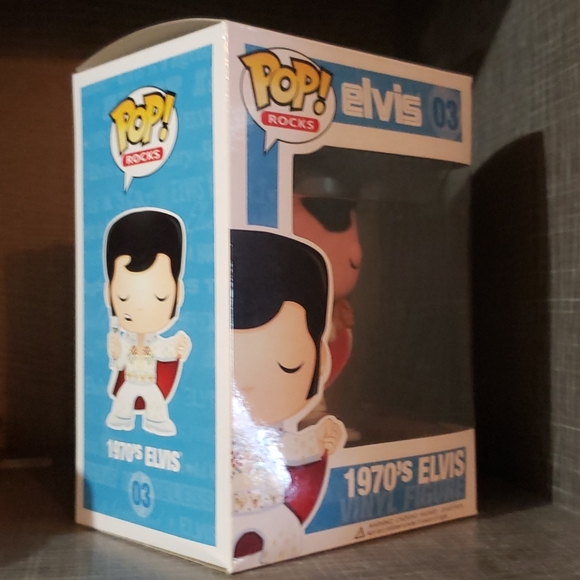 Funko Pop! 1970's Elvis Presley Vinyl Figure - Picture 6 of 8